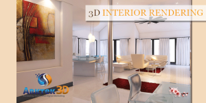 3D interior rendering