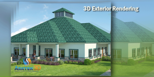 3D exterior rendering