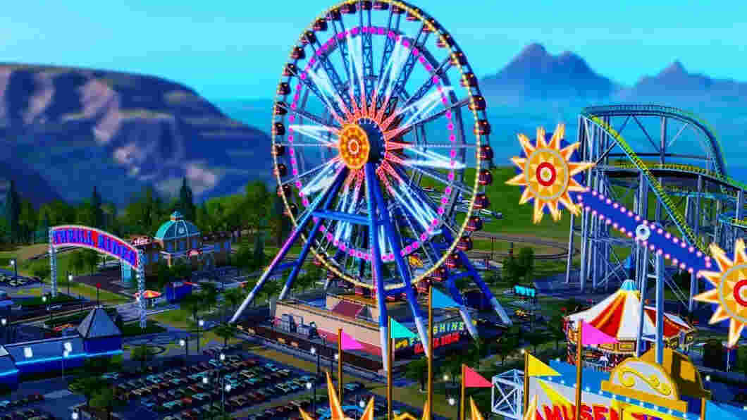 Amusement Park Rendering Service