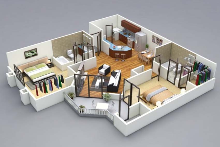 3D Interior Decoration