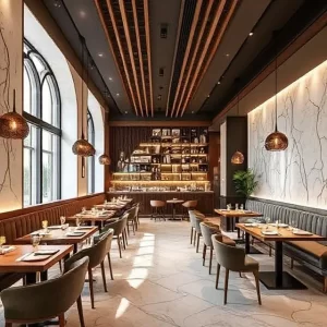 3D Visualization for Restaurant Interior