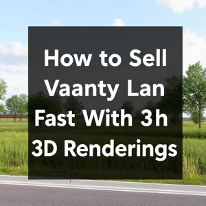 ell Vacant Land Fast With 3D Renderingsell Vacant Land Fast With 3D Renderings