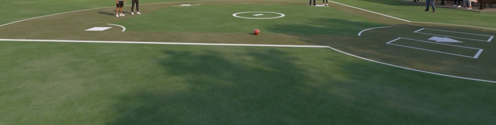 Multi-use sports field at a youth camp and recreation campus